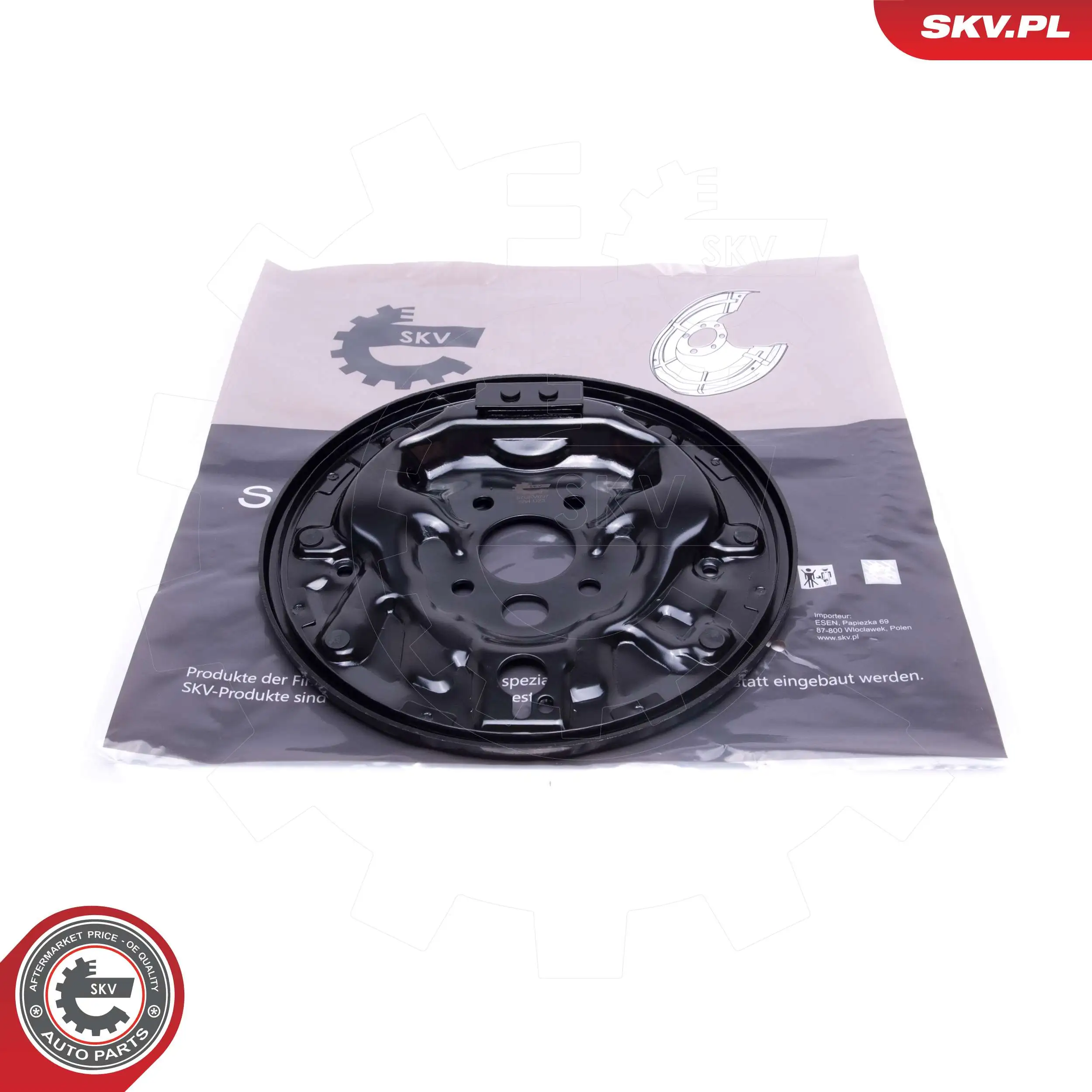 Splash Guard, brake disc